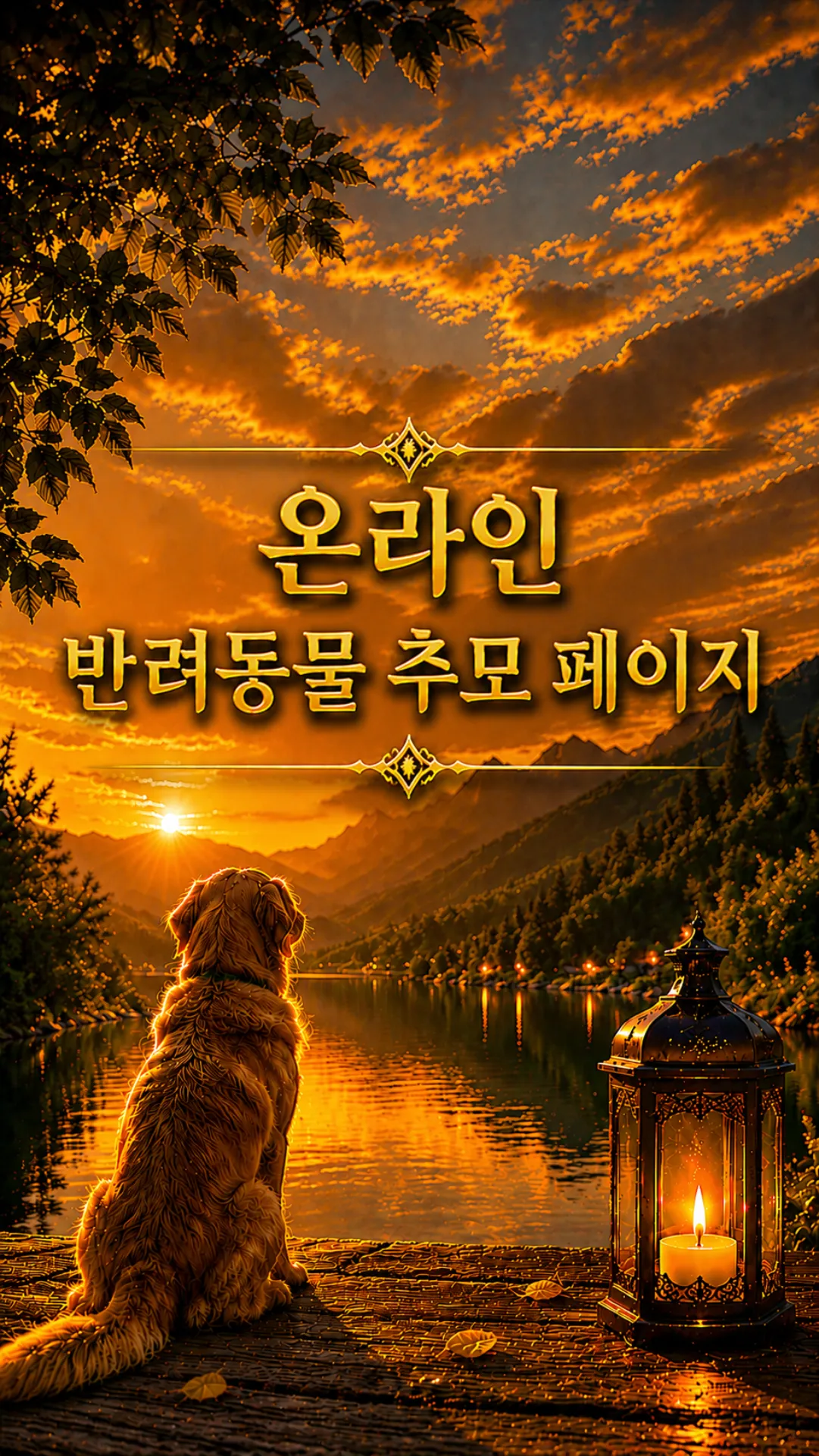 온라인 반려동물 추모관 · 소중한 추억을 간직하세요